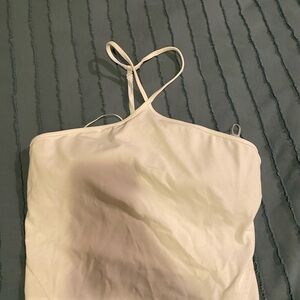 Lululemon Athletica Cream and Tan Top size 8 small nwot
